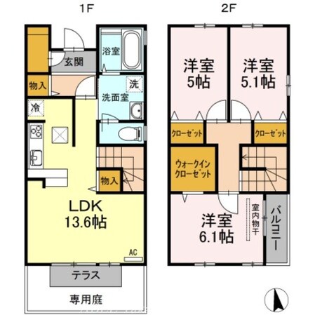 Ｊａｄｅの物件間取画像